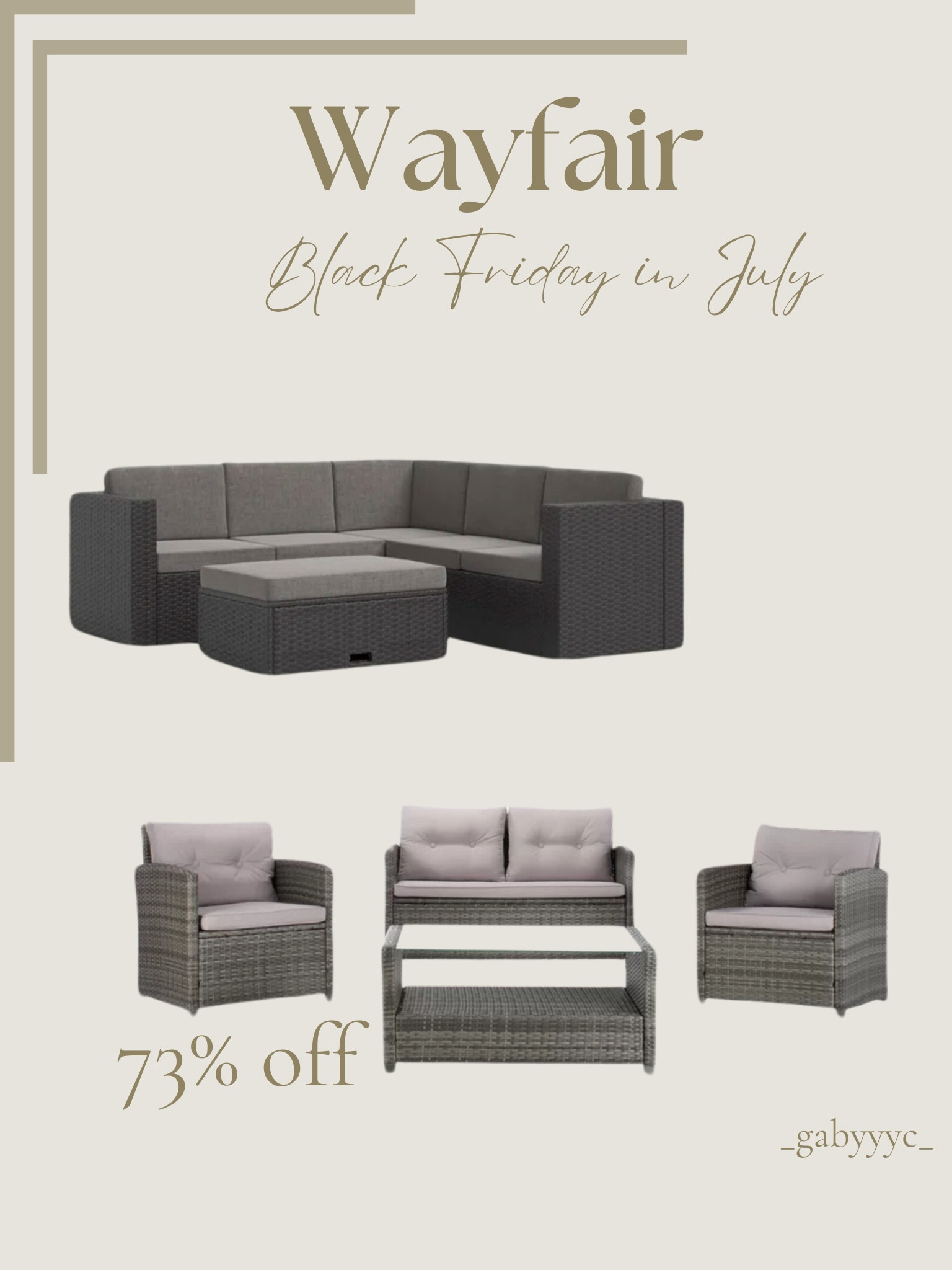 Wayfair outdoor decor on sale 

#LTKHome #LTKSaleAlert #LTKU