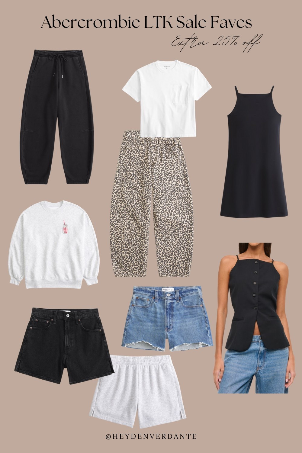 These are my current Abercrombie faves! Just placed an order and these leopard barrel jeans might be my fave! 🤩 Abercrombie jeans are my absolute faves and their shorts are the best too! Own all of these shorts and love! 

#LTKSpringSale #LTKSaleAlert #LTKStyleTip