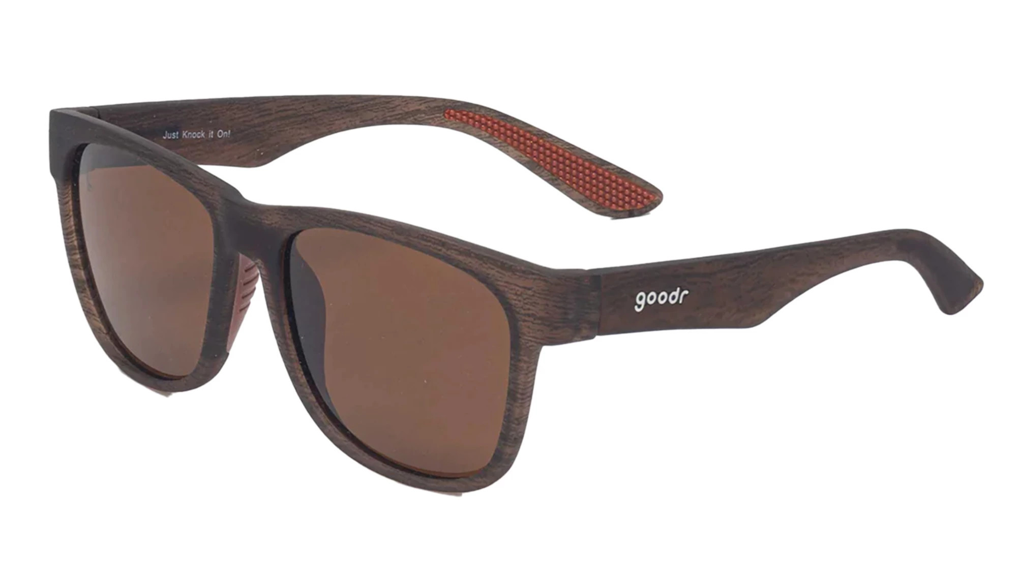 goodr Just Knock It On! Sunglasses, Men's, Brown | DICK'S Sporting Goods