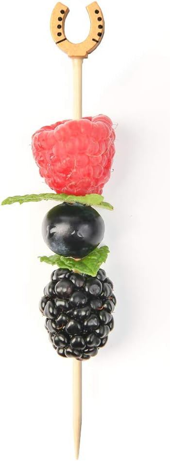 Lucky Horseshoe Sandwich Picks - 4.75" for Burgers, Grilling, or Any Equestrian Themed Event! Dec... | Amazon (US)