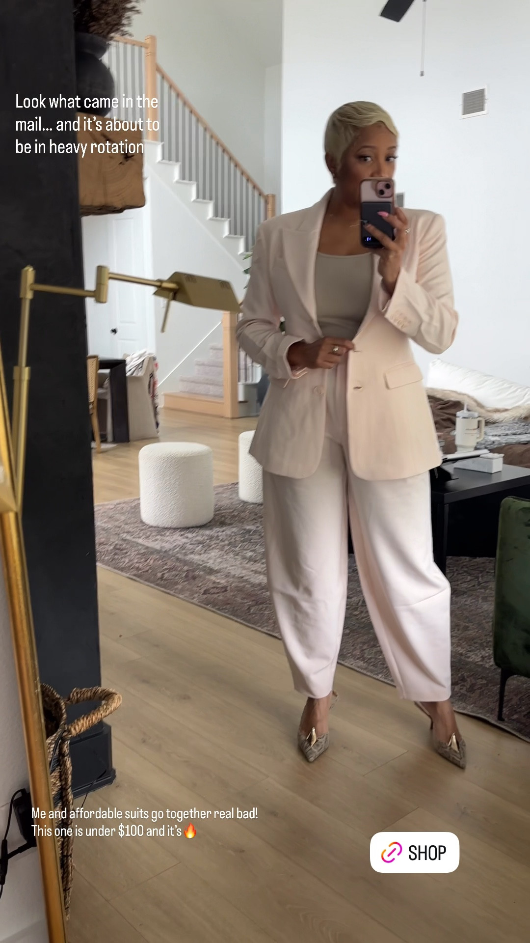 Proof you don’t need to overspend to give executive presence. This suit is under $100 and will be in heavy rotation. 

#LTKMidsize #LTKootd #LTKWorkwear