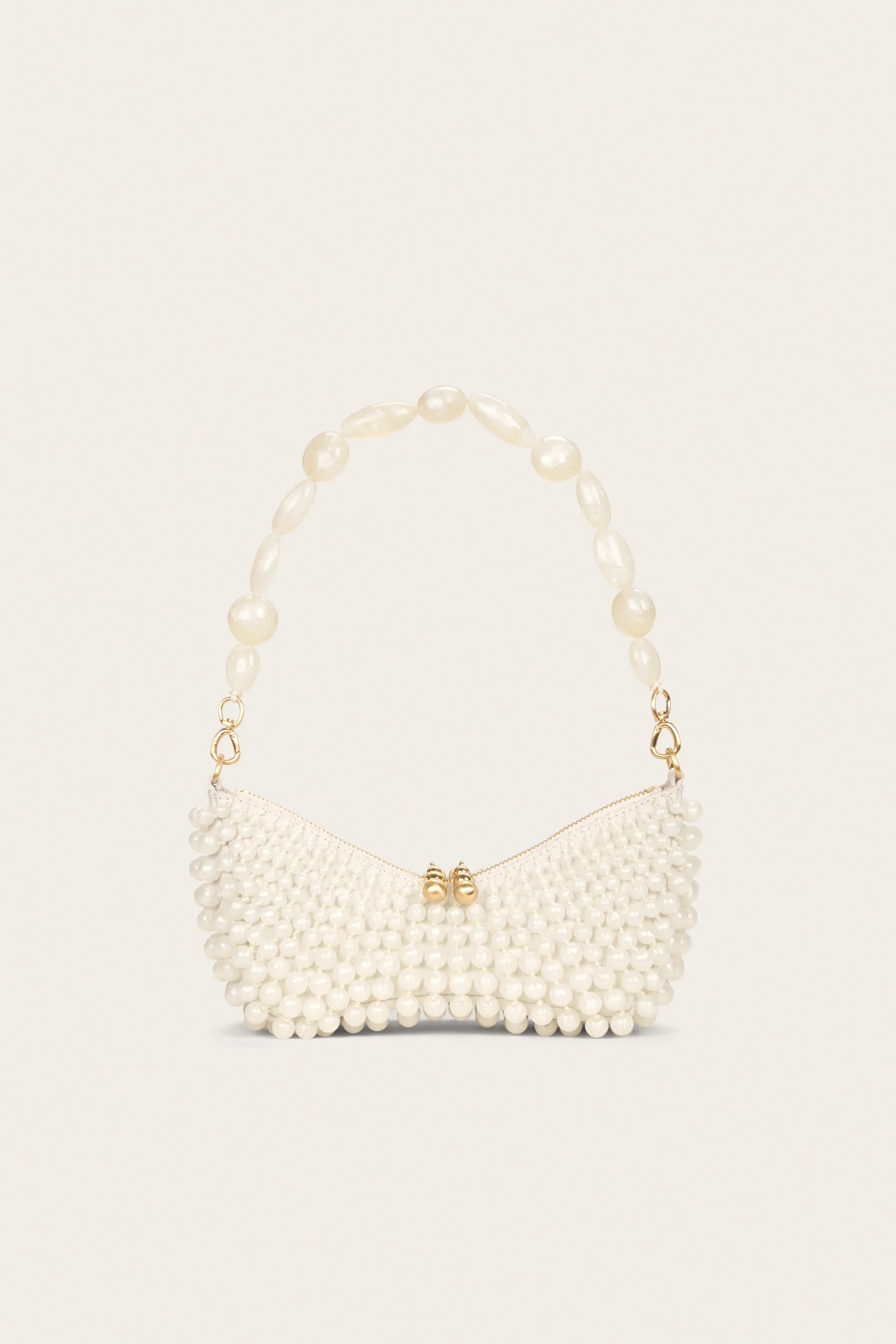 MERCIER MINI SHOULDER BAG - IVORY | Cult Gaia - US