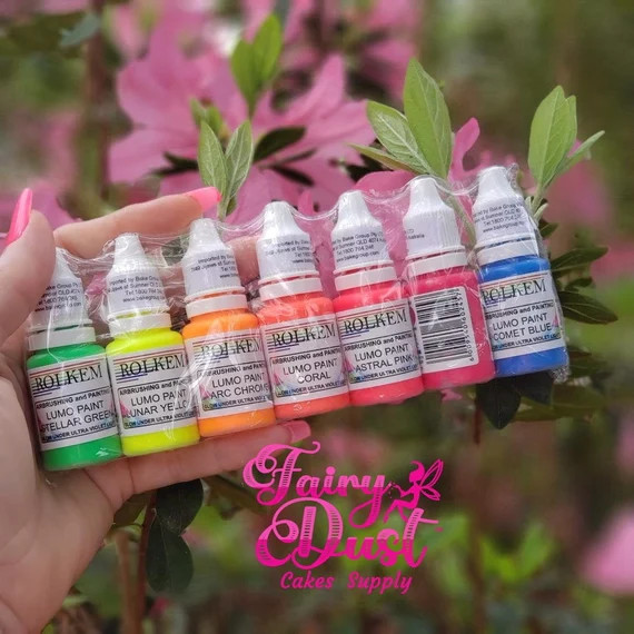 Fast Ship Lumo GEL Glow in the Dark Edible Paint Food Color 7 | Etsy | Etsy (US)