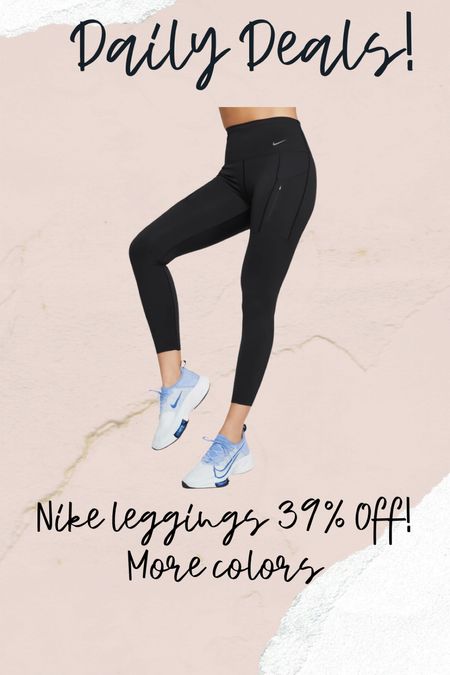 Nike leggings, workout clothes 

#LTKfitness #LTKsalealert #LTKfindsunder100