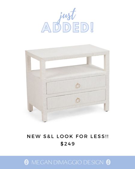🏃🏼‍♀️🏃🏼‍♀️🏃🏼‍♀️ this brand new Serena & Lily look for less raffia wrapped wide nightstand was JUST ADDED ONLINE! Only $249 & ships free 😍🙌🏻🤯 will go super fast so don’t wait to snag a pair!! 🛒💨

#LTKSaleAlert #LTKHome