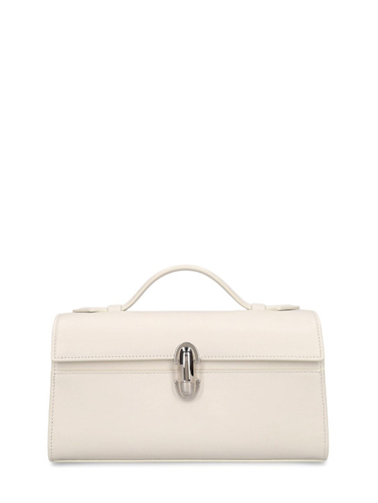 The Symmetry smooth leather bag | Luisaviaroma