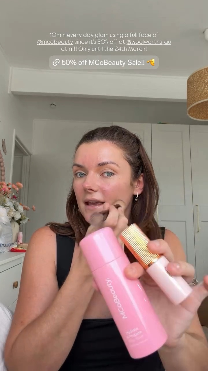 10 minute everyday glam using a full face of MCObeauty ! I was unable to tage Woolworths for links to their sale  unfortunately. 

#LTKaustralia