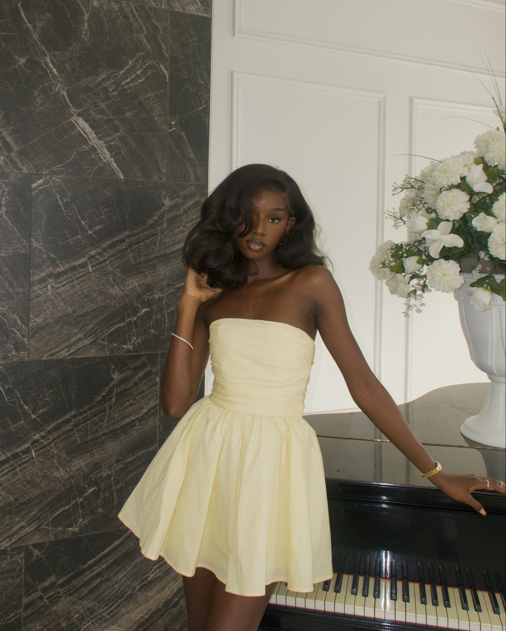 Soft girl era ✨🫧🤍

#dress #babyboofashion #birthdaydress #weddingguestdress