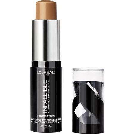 L'Oreal Paris Infallible Longwear Foundation Shaping Stick, Cocoa, 0.32 oz. | Walmart (US)