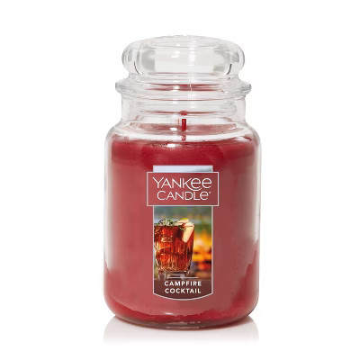 Original Large Campfire Cocktail Jar Candle 22oz - Yankee Candle | Target