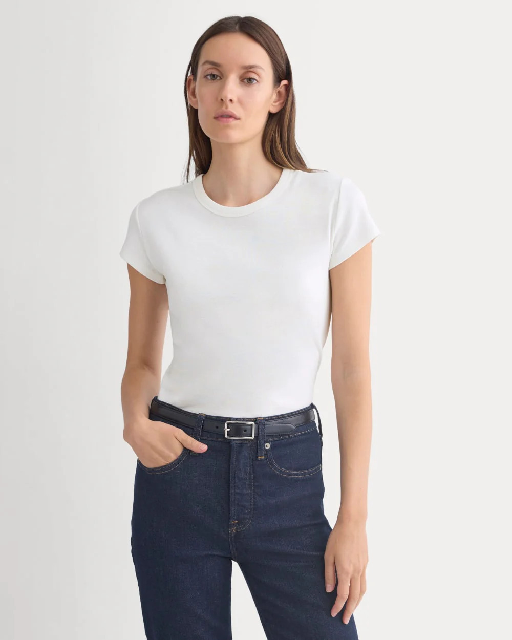 RetroSoft Cotton Crew | Deep Taupe | Everlane