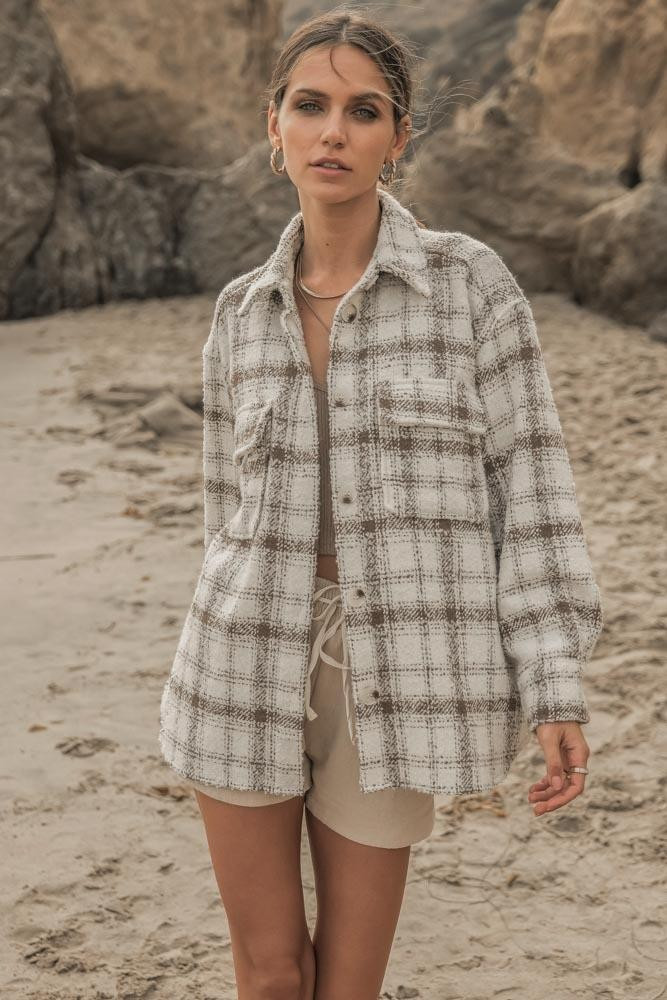 Jacey Plaid Jacket | Böhme US