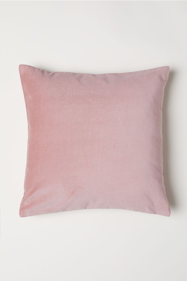 Pink Cotton Velvet Cushion Cover | H&M (US + CA)