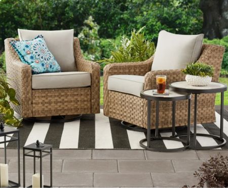 Better Homes & Gardens chairs. 

#patio
#deck

#LTKhome