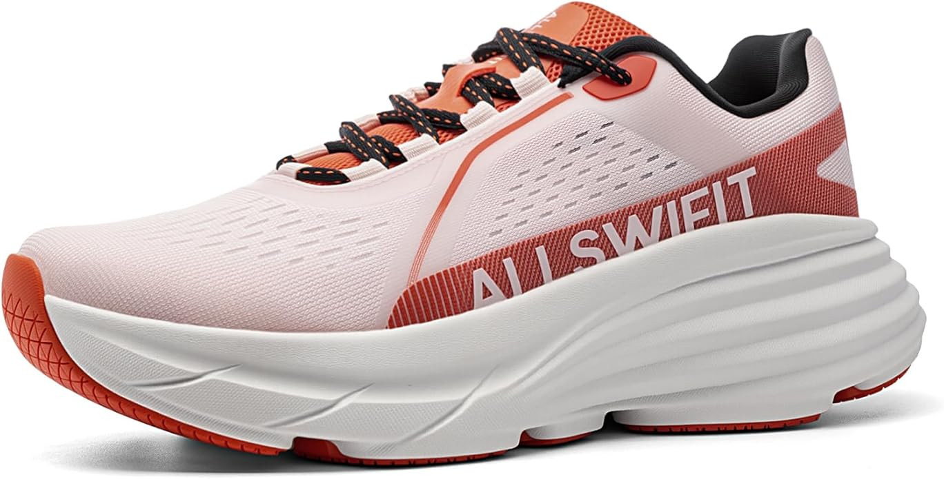 ALLSWIFIT Women's Cushioning Walking Shoes Lightweight Non-Slip Breathable Comfortable Workout Te... | Amazon (US)