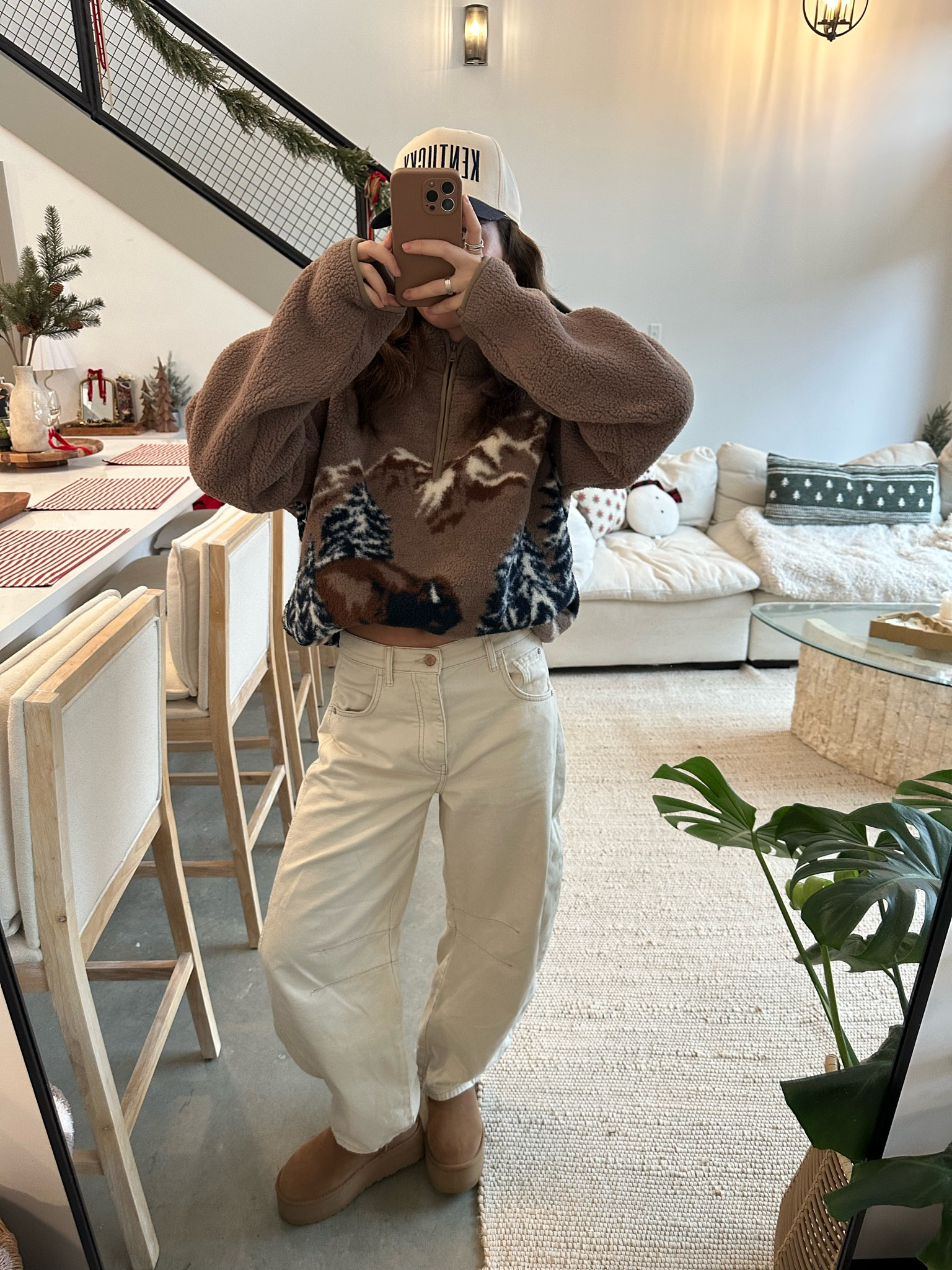 cute n cozyyyy!!! wearing size M in pull over & 26 in jeans! 

#LTKHoliday #LTKCyberWeek #LTKGiftGuide