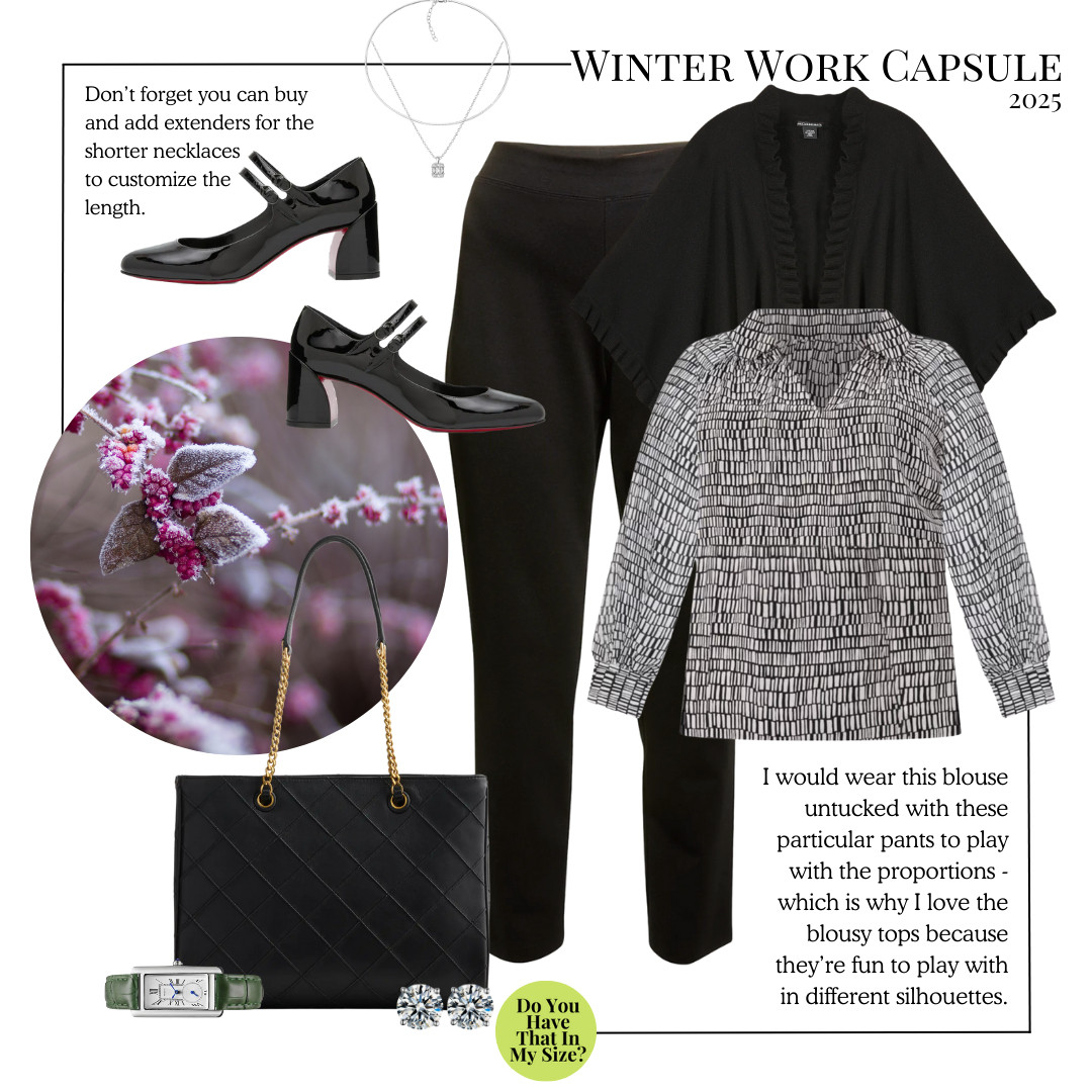 I recommend you order one size down in these pants. 

 

#LTKPlusSize #LTKWorkwear #LTKShoeCrush