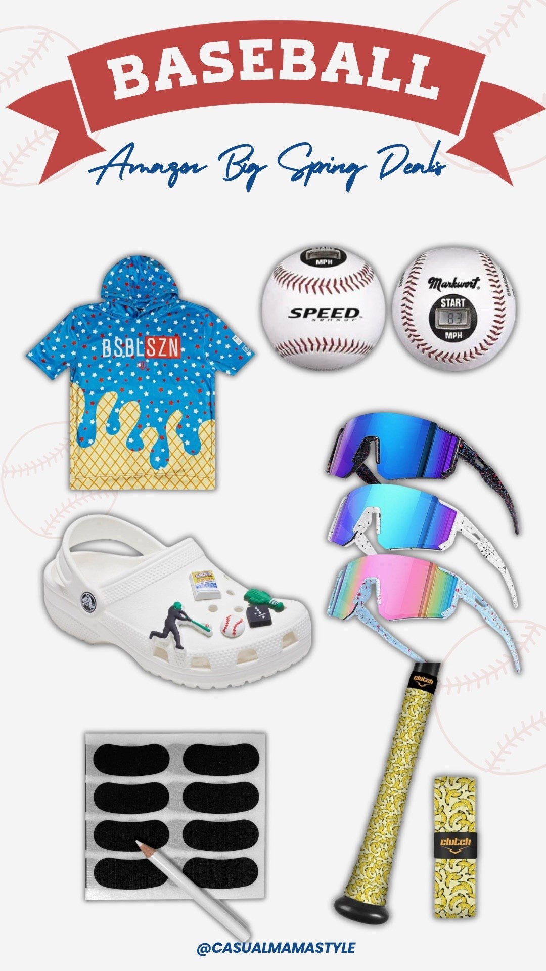 Need ideas for that baseball players Easter Basket? Look no further with the @Amazon Big Spring Deals! Shop them right now and have them in time for the start of the season! #ad #founditonamazon 

#LTKKids #LTKTravel #LTKSaleAlert