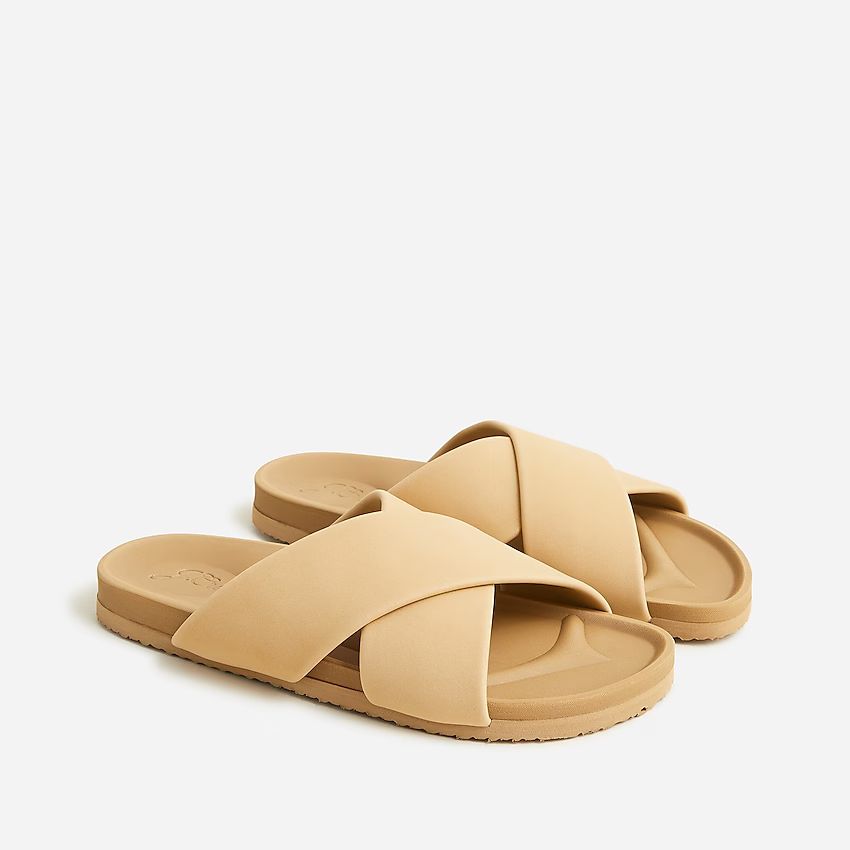 Marina waterproof cross-strap EVA sandals | J.Crew US