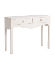 42in Linen Console Table | Marshalls