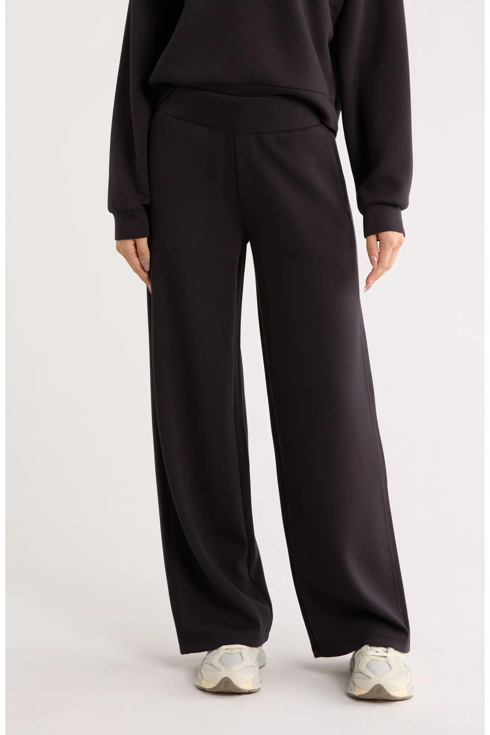 Z by Zella Whisper Knit High Waist Wide Leg Pants (Women) | Nordstromrack | Nordstrom Rack