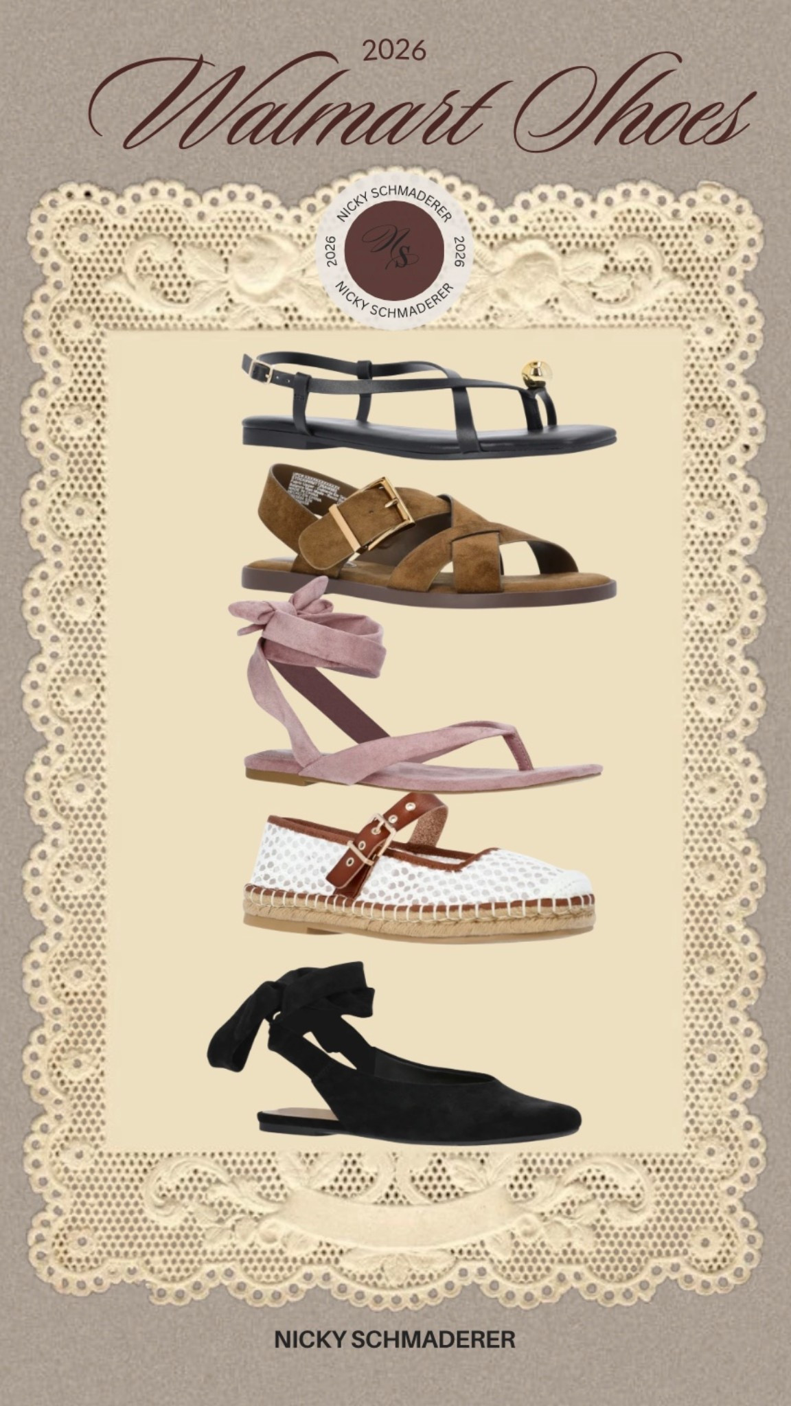 Walmart shoes 
Walmart finds 
Sandals
Wraps sandals


#LTKTravel #LTKootd #LTKSeasonal