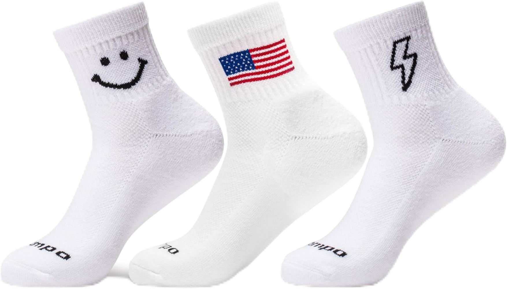 DEL CAMPO Performance Golf Socks – Premium Quarter-Height, Moisture-Wicking Athletic Socks with... | Amazon (US)