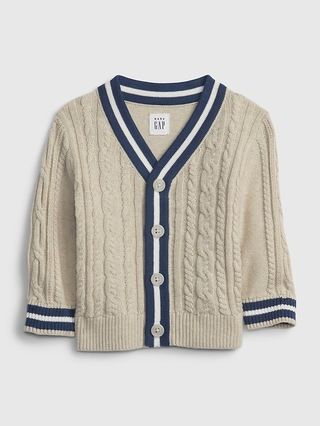 Baby Cable Knit Cardigan | Gap (US)