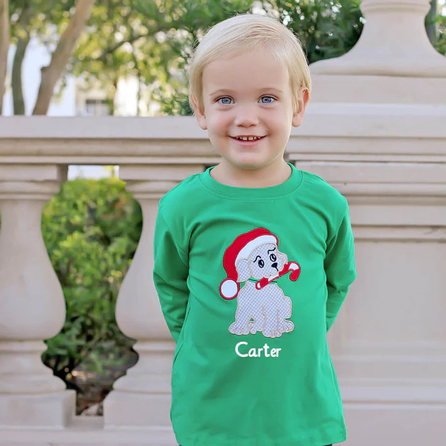 Santa Paws Long Sleeve Shirt | Classic Whimsy