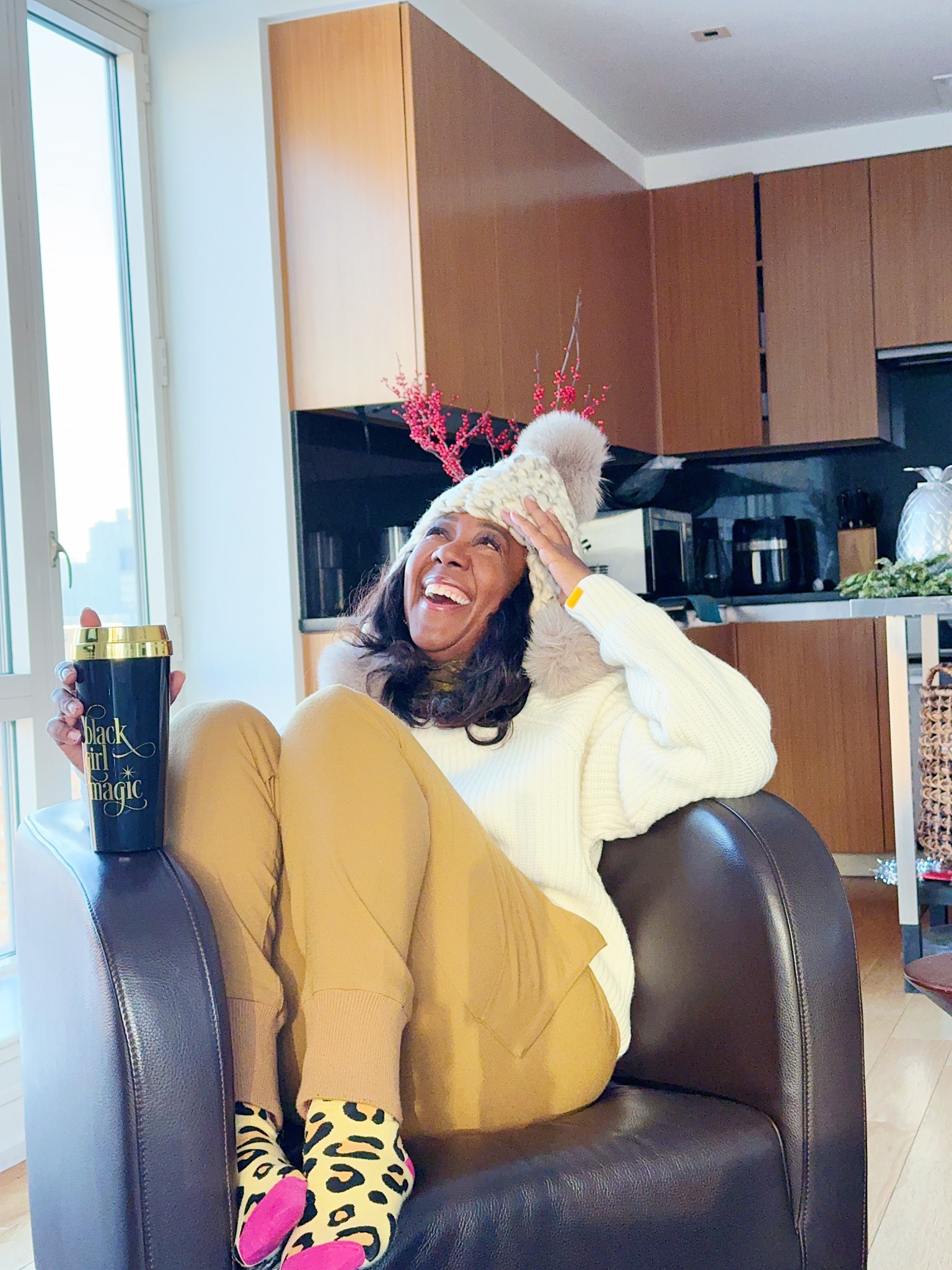 A cozy sweater for a cozy day at home. I’m wearing a size small.


#yelalabel

#LTKSeasonal #LTKgrwm #LTKHoliday