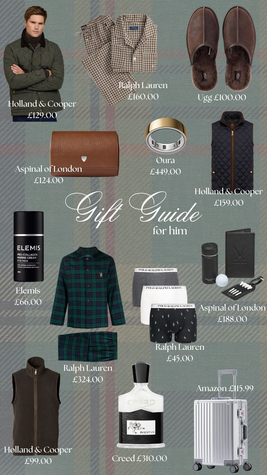 Gift Guide for him - Christmas present inspiration! Gift ideas for him, luxury gifts, Christmas gifts for men  

 #LTKuk #LTKfestive #LTKgiftguide