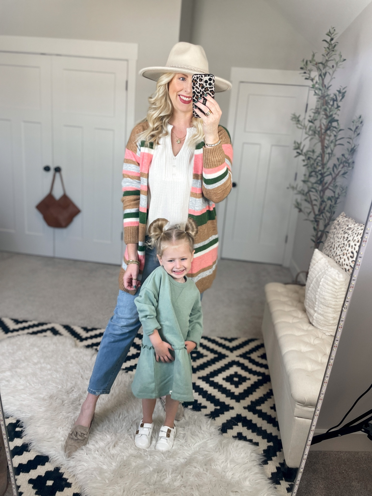 Weekend Walmart wins try on, fall outfit, toddler girl outfit 
Cardigan- small 
Henley- medium 

#LTKSeasonal #LTKunder50 #LTKkids