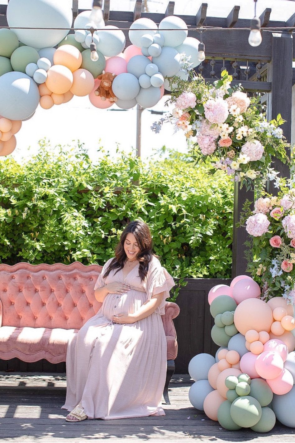 In the end of our shower, we felt this party was more than just an event, it was a much needed gathering of family and friends we hadn't seen in a long time and a celebration of life's new beginnings. The balance of thoughtful planning, great company and food, and the grace of the outdoors created not just a day to remember for the expectant mother but a delightful experience for every guest. It proved that the best beginnings are those rooted in love and nature, ready to bloom just like the life we came together to celebrate.

#LTKHome #LTKBump #LTKParties