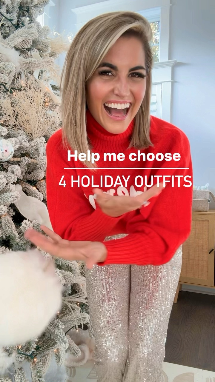 4 Holiday Outfits❤️ You’ll Actually wear🎄

Holiday outfit, Christmas party outfit, holiday party outfit, Christmas  sweater, Christmas outfit, sequin joggers, rhinestone bow shoes, rhinestone bow sweater, bow sweater, bow cardigan, sequin pants, winter sweater, holiday party, Santa sweater

#LTKSeasonal #LTKHoliday #LTKsalealert