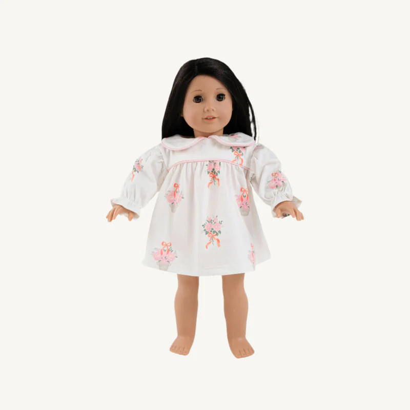 Dolly's Maerin Fitz Frock - Nonesuch Stems with Worth Avenue White | The Beaufort Bonnet Company