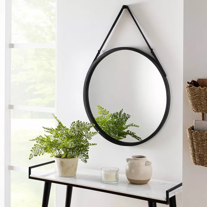 13" x 13" Artificial Fern Plant in Wood Pot - Threshold™ designed with Studio McGee | Target