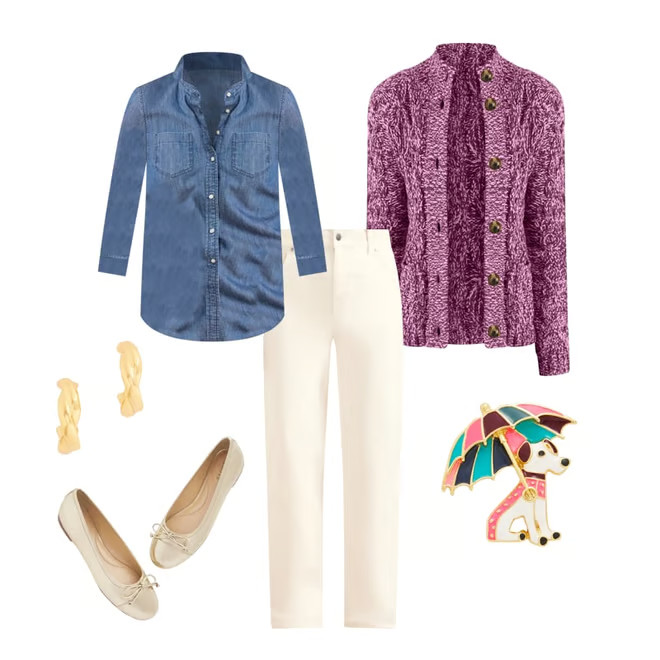 Denim Button Front Shirt - Marin Wash | Talbots