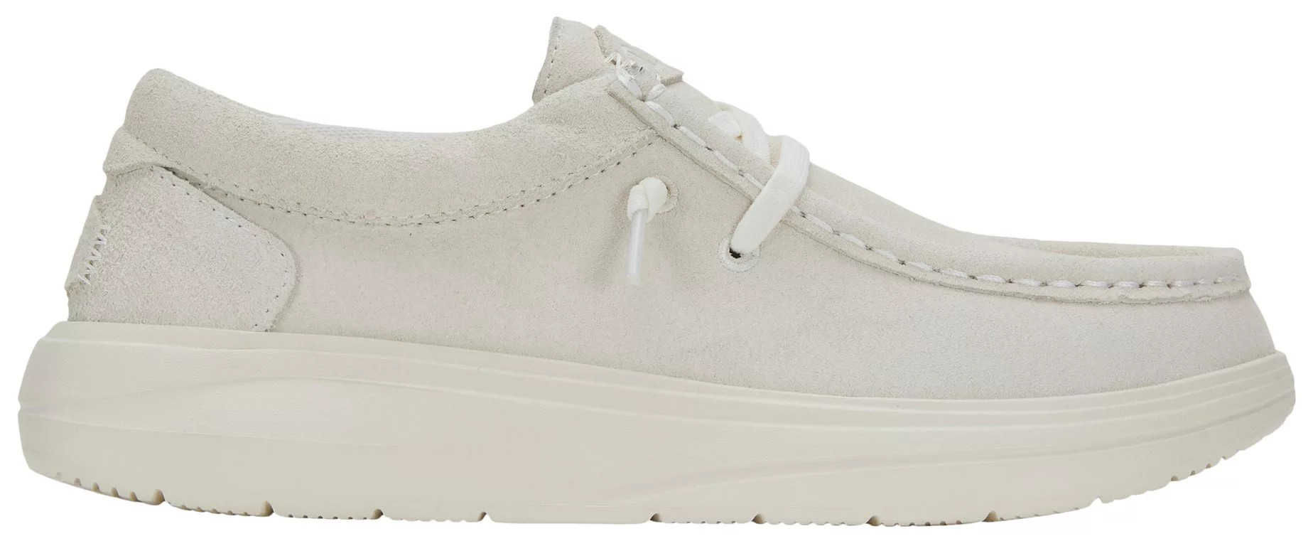 Hey Dude Women's Wendy COMF Suede Shoes, Size 6, Ivory | DICK'S Sporting Goods