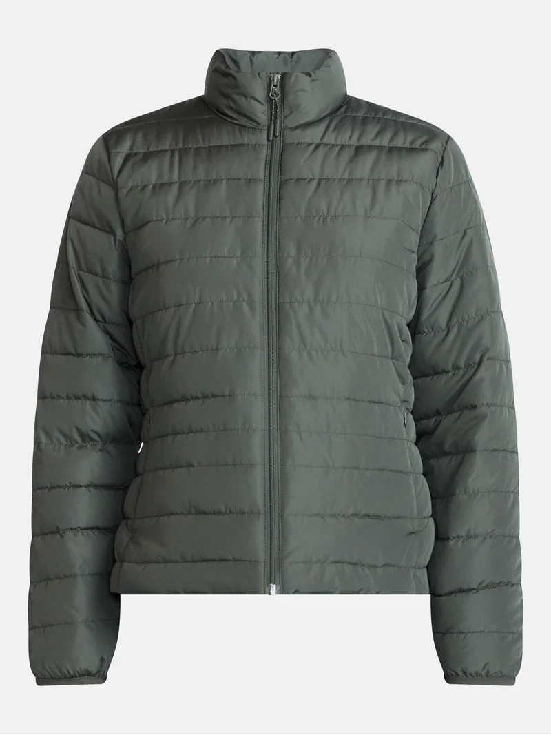 Ozark Trail Women's and Women's Plus Puffer Jacket, Sizes XS-3X | Walmart (US)