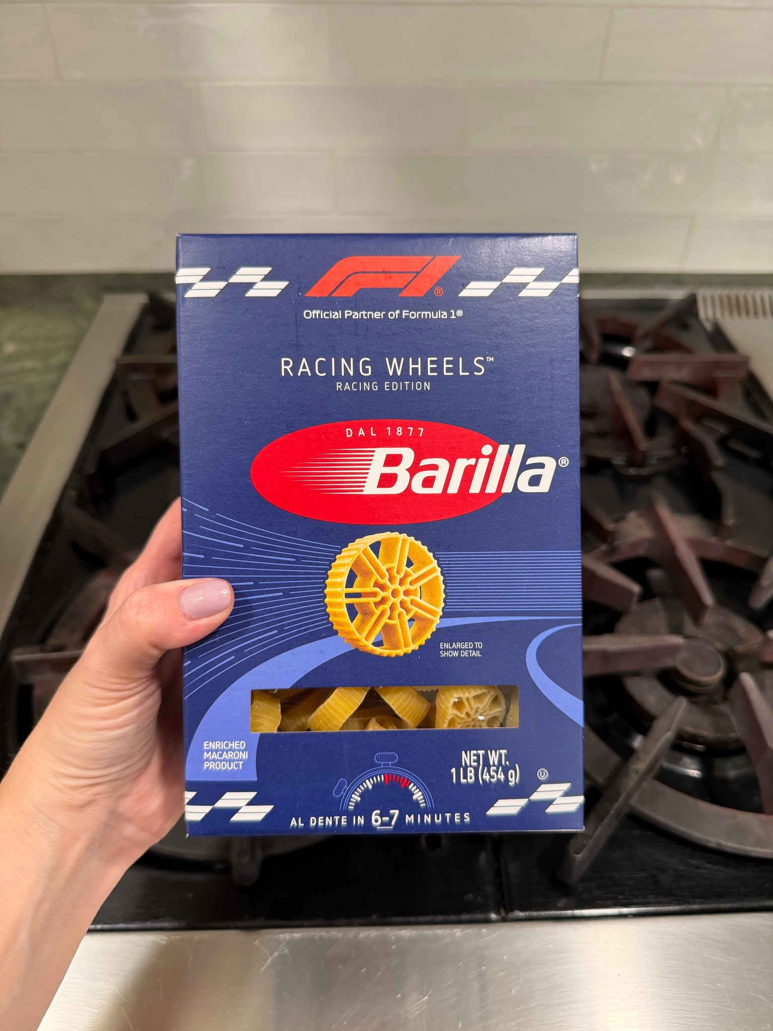 This is the ONLY link that we have found that is actually the F1 Racing Wheels Pasta and not the mini wheels! Trust me- we experimented so you didn’t have to!!

#LTKmomlife #LTKstorytime #LTKfoodie