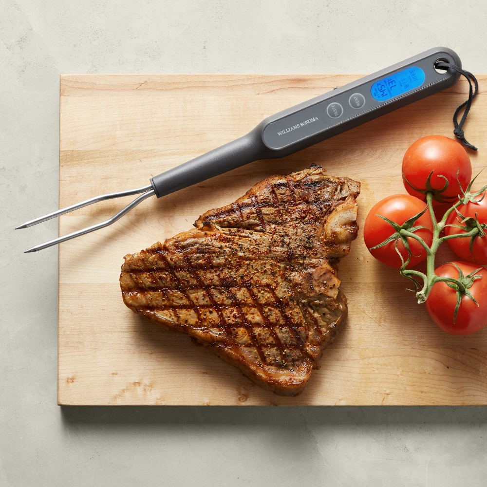 Williams Sonoma Digital BBQ Fork Thermometer | Williams-Sonoma