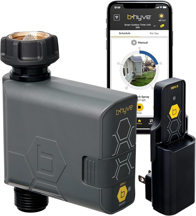 Orbit B-hyve Gen 2 Smart Hose Watering Timer with Wi-Fi Hub - Smart Hose Watering Timer - Wi-Fi S... | Amazon (US)