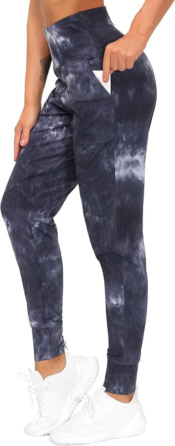 THE GYM PEOPLE Women's Joggers Pants Lightweight Athletic Leggings Tapered Lounge Pants for Worko... | Amazon (US)