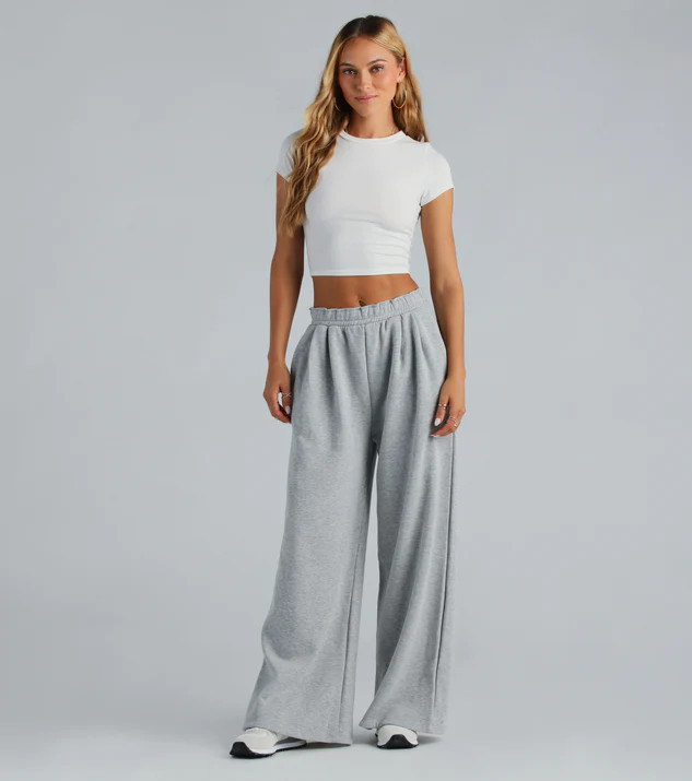 Favorite Trend High-Rise Oversized Sweatpants | Windsor Stores