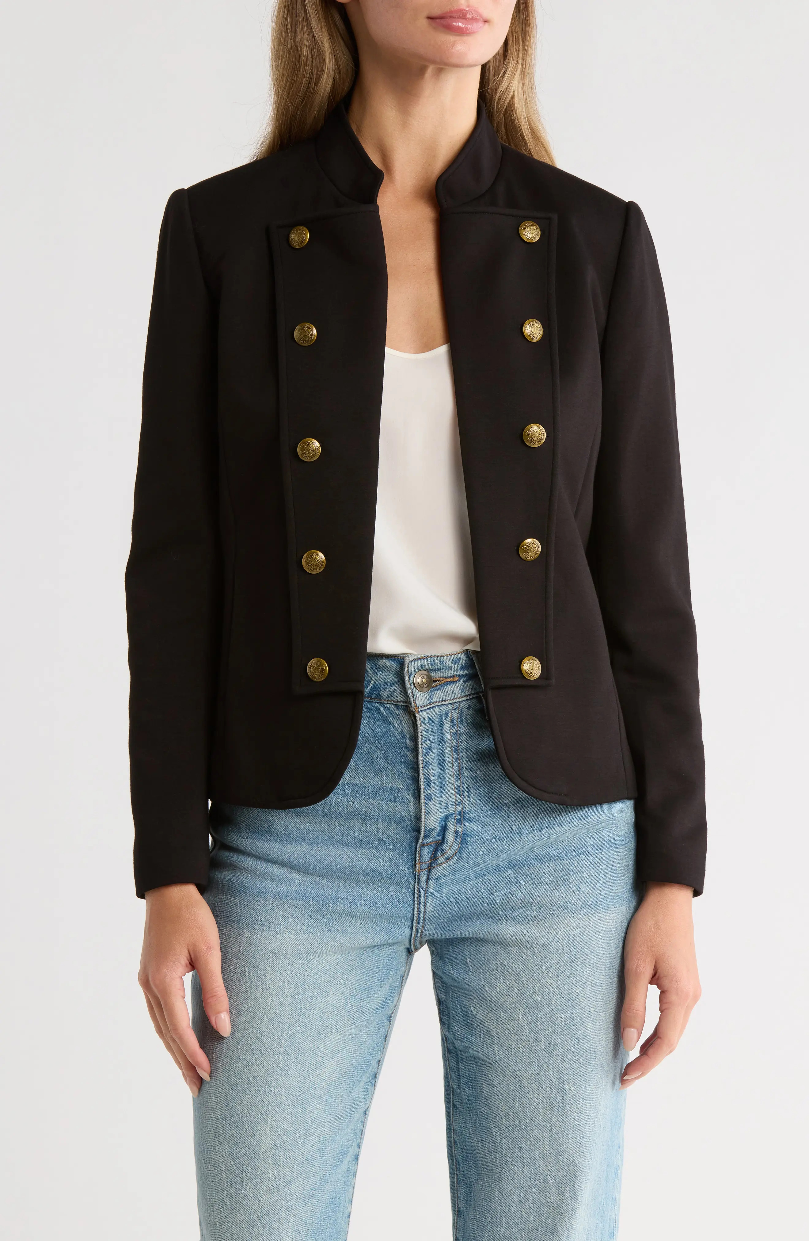 Gemma + Jane Military Band Jacket (Women) | Nordstromrack | Nordstrom Rack