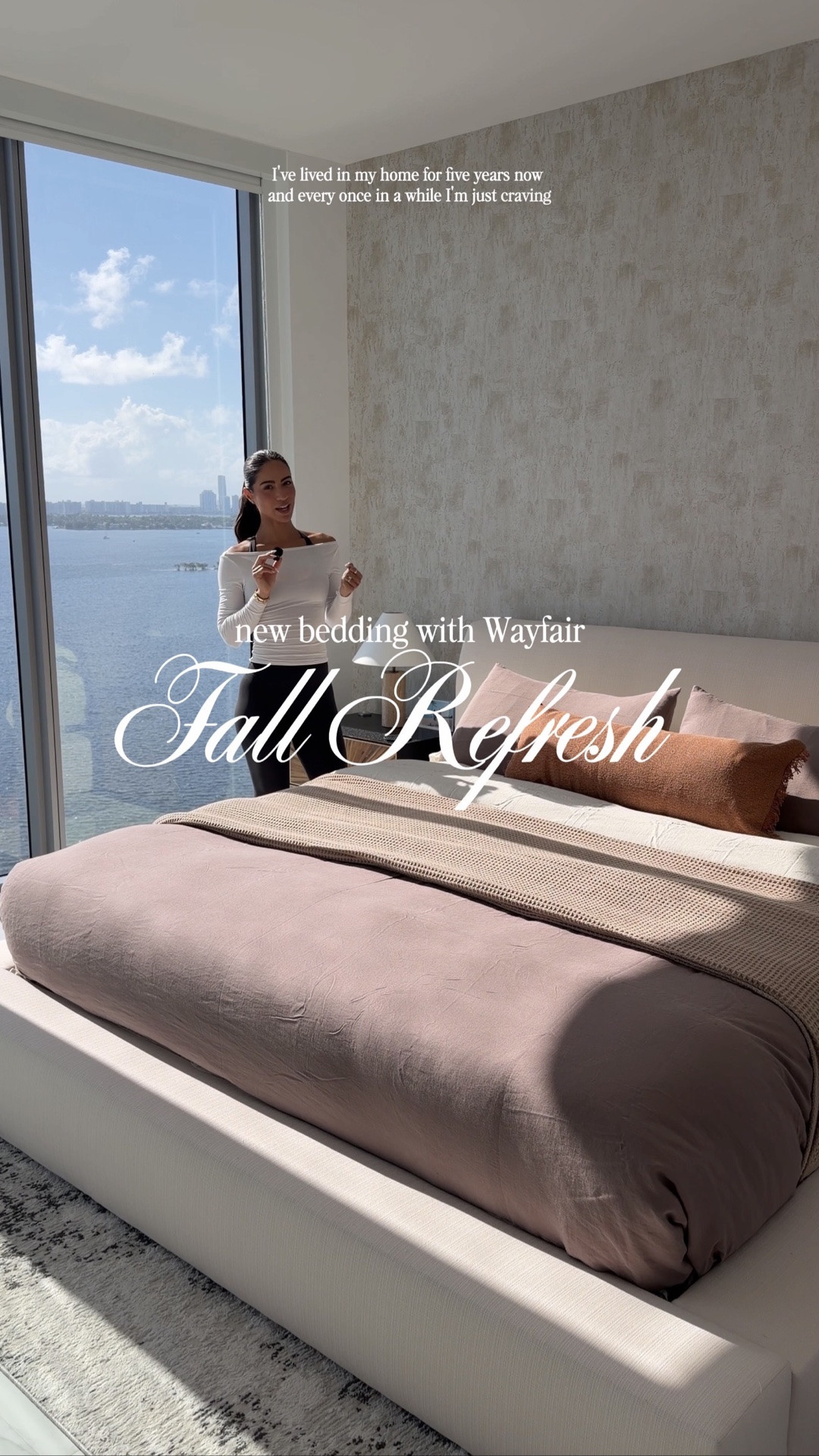 #Ad I've lived in my home for five years now, and every once in a while I just need a change. 🍂

Refreshing my bedding was the easiest way to make my bedroom feel completely different, and I found everything on @Wayfair 

Who's else is already in their fall era? 🤎

#WayfairPartner #wayfair

#LTKHome #LTKSeasonal