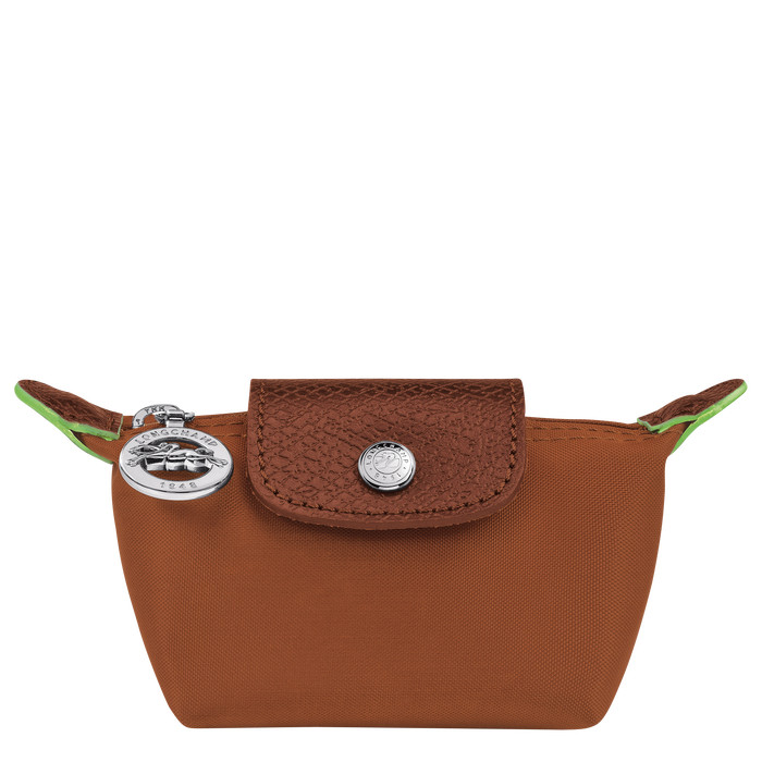 Coin purse Le Pliage Green Cognac (30016919504) | Longchamp CA | Longchamp