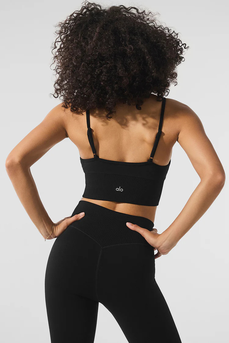 Seamless Winter Warm Plush Delight Bra | Alo Yoga (US)