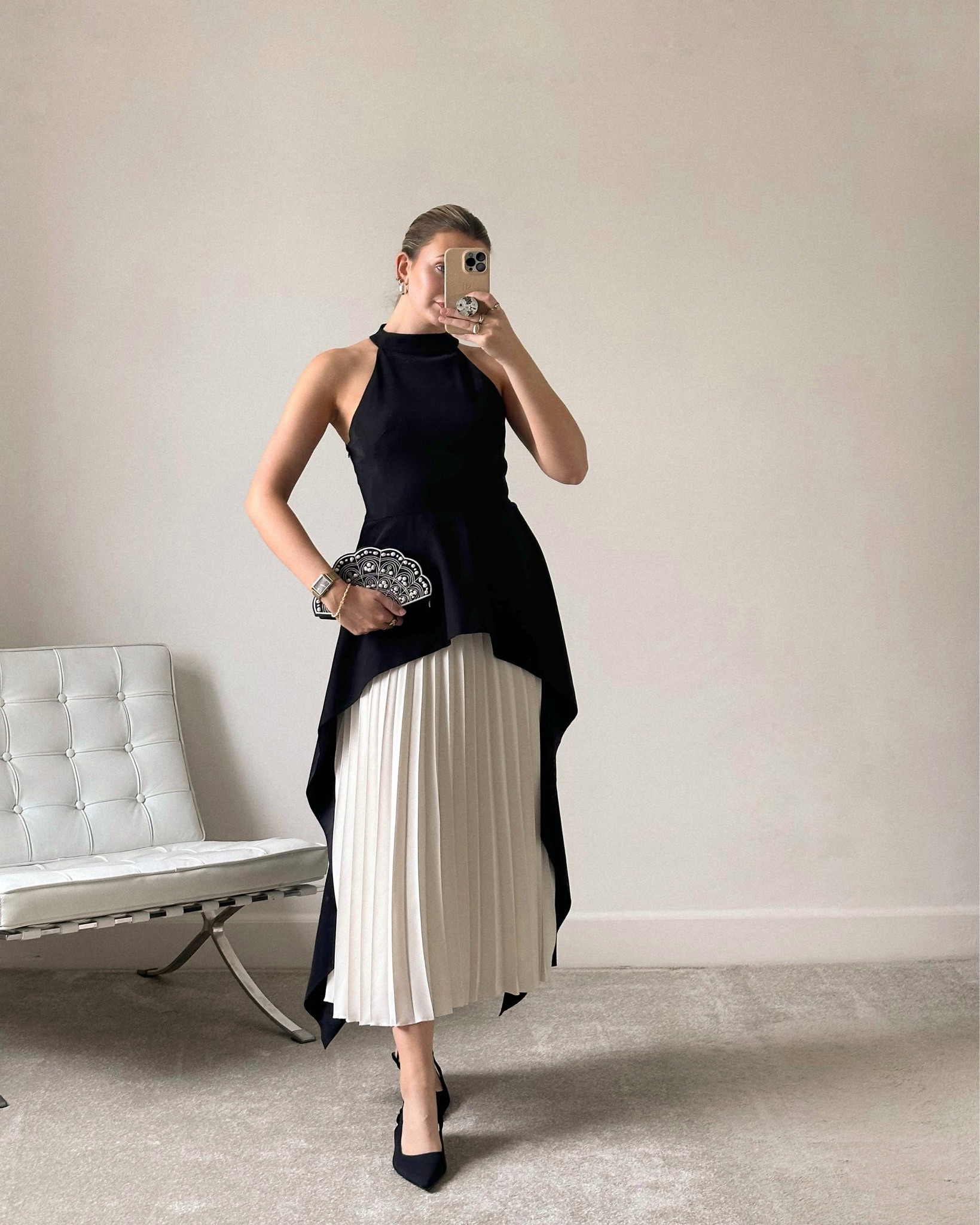 The perfect monochrome dress for evening events! 

#LTKluxury #LTKwedding #LTKuk