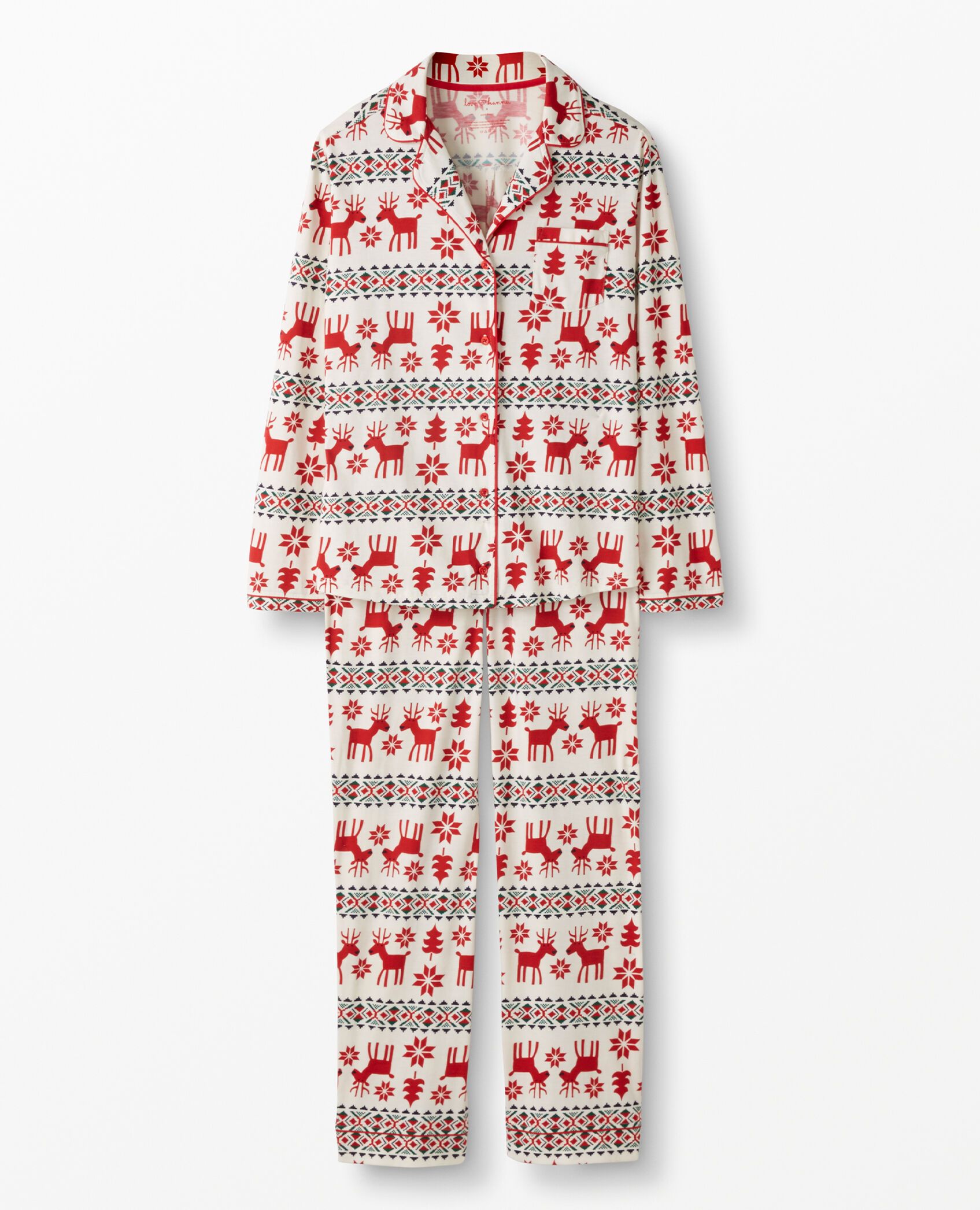 Women's Love, Hanna Pima Cotton PJ Set | Hanna Andersson